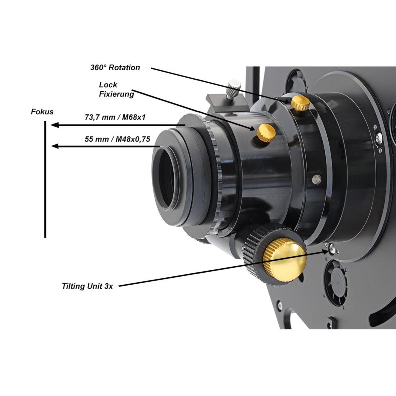 Telescopio Ritchey-Chrétien TS-Optics... Telescopio Ritchey-Chrétien TS-Optics...