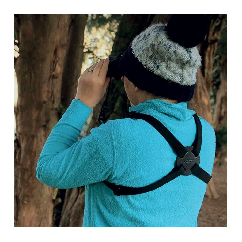 Arnés OPTICRON de cuero y elástico de... Arnés OPTICRON de cuero y elástico de...