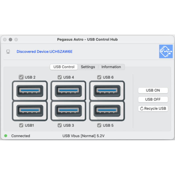 Hub de control USB  PegasusAstro
