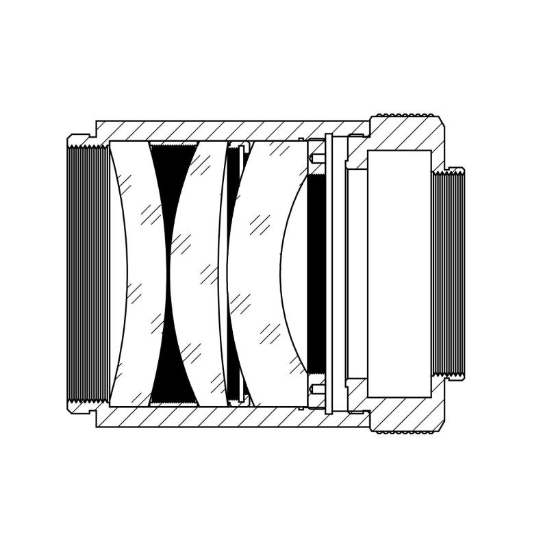 Reductor y aplador TS-Optics 0.8x...