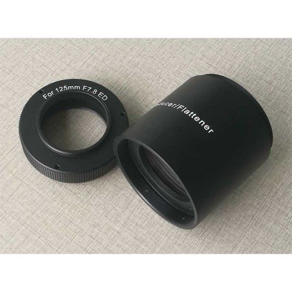 Reductor y aplador TS-Optics 0.8x 2.5" para Photoline Apo 115 mm f/7