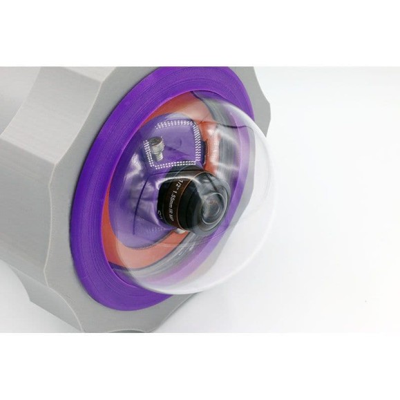 Carcasa y domo Altair SENTINUS ALLSKY DOME para cámara Allsky con parasol y cinta calefactora