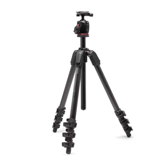 Manfrotto Trípode 055XPRO AS Carbono con rótula de bola