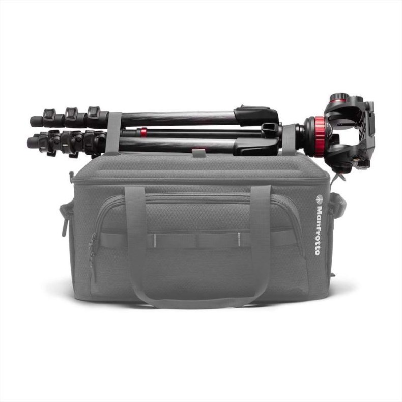 Trípode Manfrotto 055 Carbono con... Trípode Manfrotto 055 Carbono con...