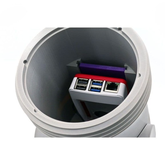 Carcasa y domo Altair SENTINUS ALLSKY DOME para cámara Allsky con parasol y cinta calefactora  (versión ASA)