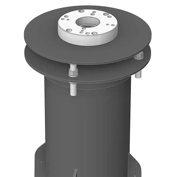 Columna Altair Skyshed 8" (de gran resistencia con aletas antivibración)