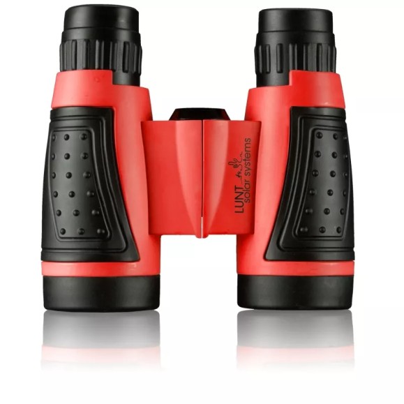Prismático solar Mini SUNoculars LUNT rojo