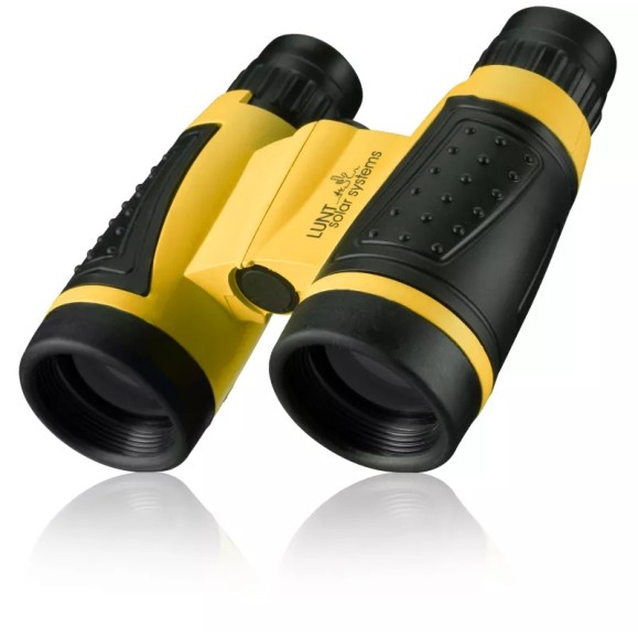 Prismático solar Mini SUNoculars LUNT amarillo