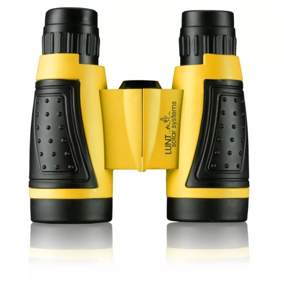 Prismático solar Mini SUNoculars LUNT amarillo