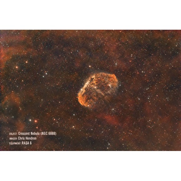 Astrógrafo Celestron Rowe-Ackermann Schmidt de 6" (RASA 6). Conjunto de tubo óptico (cola de milano CG-5)