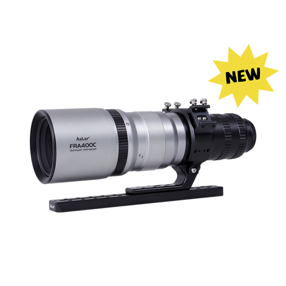 Telescopio astrógrafo quintuplete ED Askar FRA400C 72mm f/5.6
