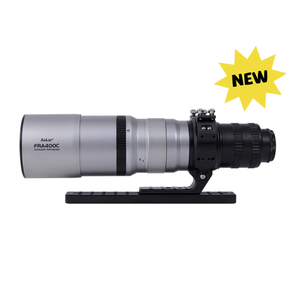 Telescopio astrógrafo quintuplete ED Askar FRA400C 72mm f/5.6