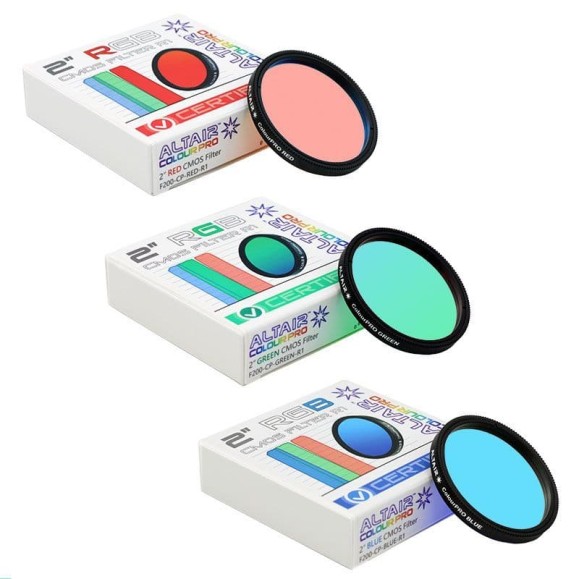 Kit de filtros Altair R1 ColourPRO 2" LRGB CMOS
