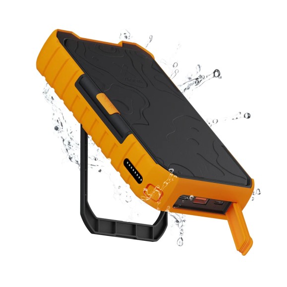 Pack Solar XTORM "Rugged" 10.000 negro/naranja