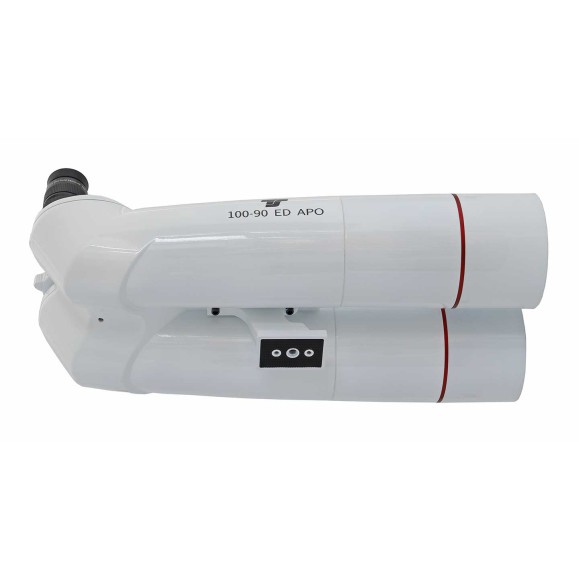 Prismáticos TS-Optics 30x100 ED APO visión 90°, oculares 1,25"