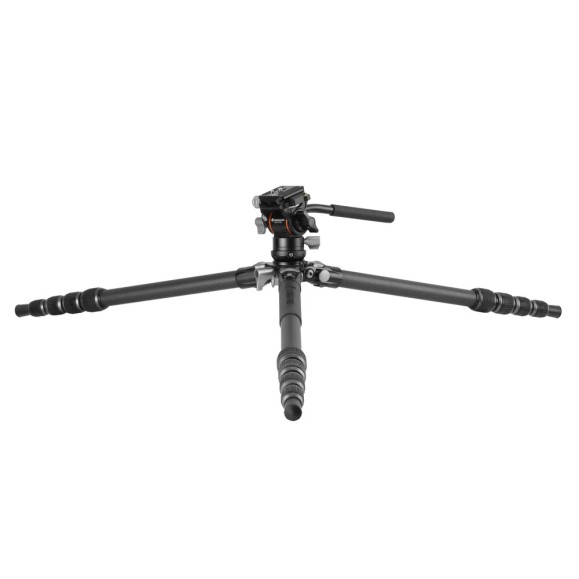 Trípode de vídeo compacto de carbono VANGUARD Alta Pro 3VLT 235CV10 -rótula VEO PV-10