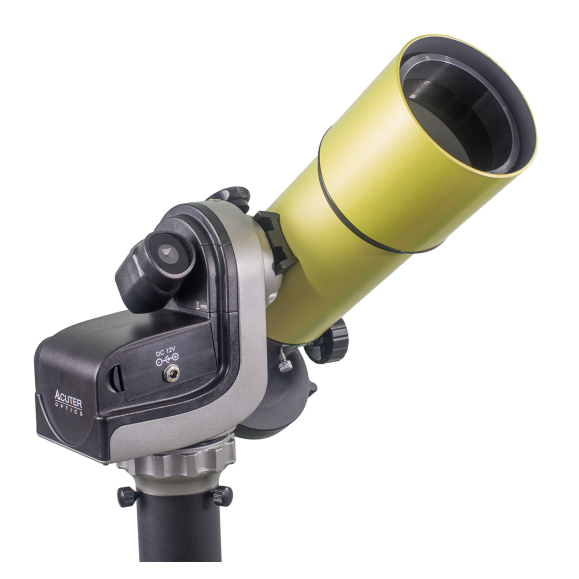 Telescopio Solar de luz blanca Acuter Solarus 80 con montura Suntracker AZ y trípode