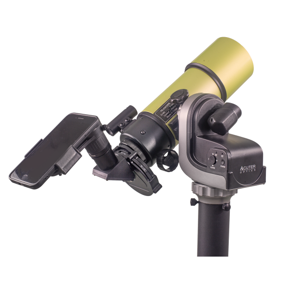 Telescopio Solar de luz blanca Acuter Solarus 80 con montura Suntracker AZ y trípode