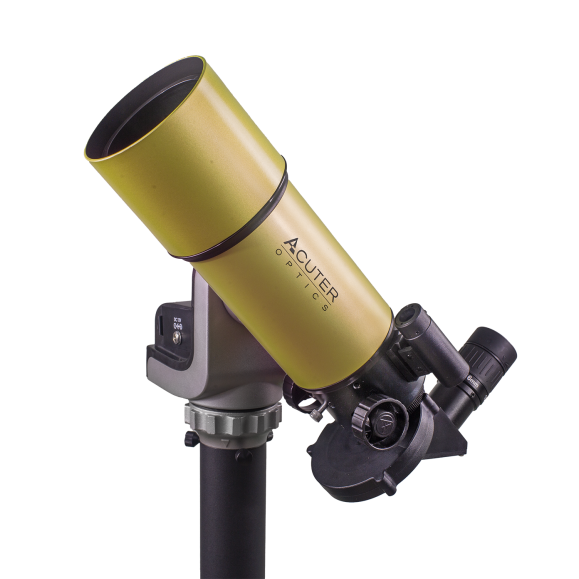 Telescopio Solar de luz blanca Acuter Solarus 80 con montura Suntracker AZ y trípode