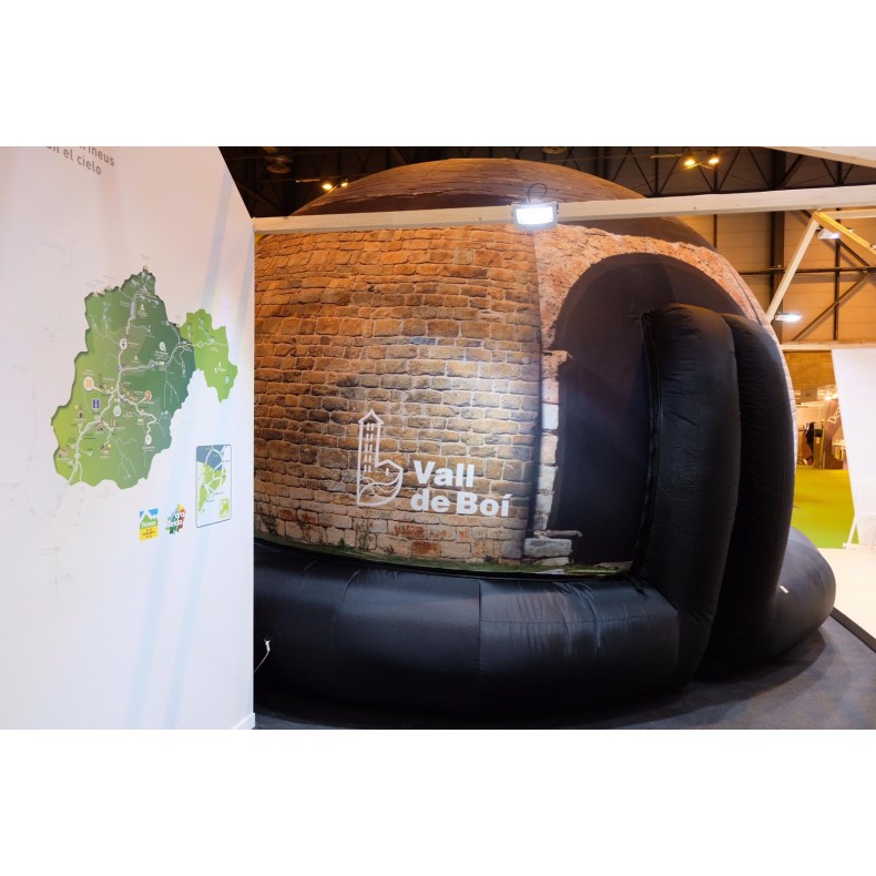 Cúpula hinchable planetario portátil...