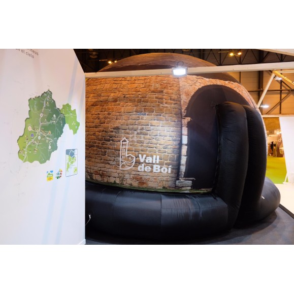 Cúpula hinchable planetario portátil 5m sin decoración