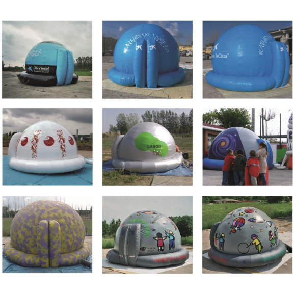 Cúpula hinchable planetario portátil 5m sin decoración