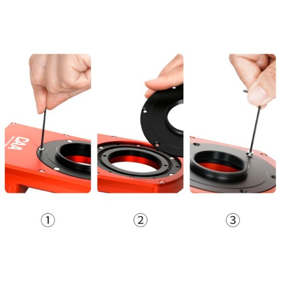 Pletina de adaptación ZWO CAA a M42