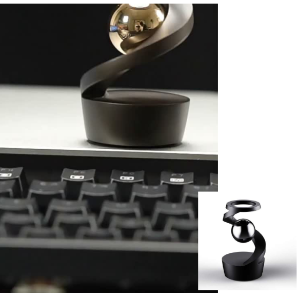 Kinetic Sphere – Escultura Metálica con Ilusión Óptica en Movimiento