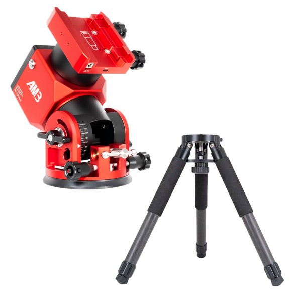 Montura ecuatorial armónica ZWO AM3N con trípode TC40