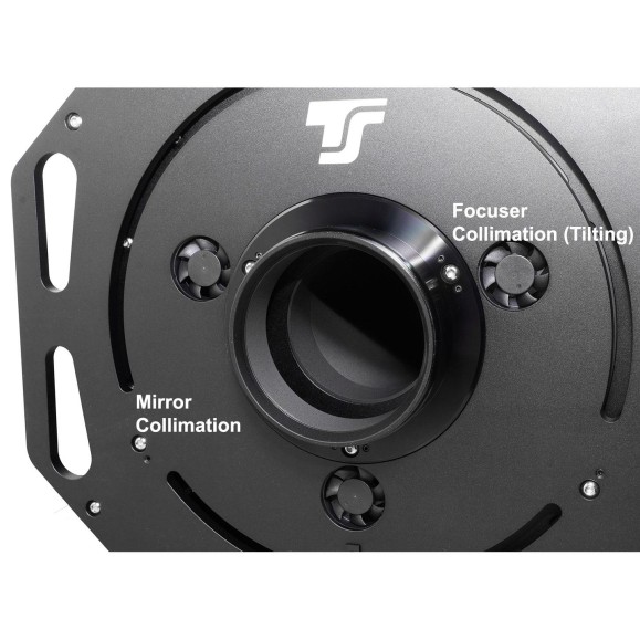Tubo óptico Astrógrafo Ritchey-Chrétien TS-Optics GSO RC 10" f/8 tipo truss con fibra de carbono y enfocador con tilter
