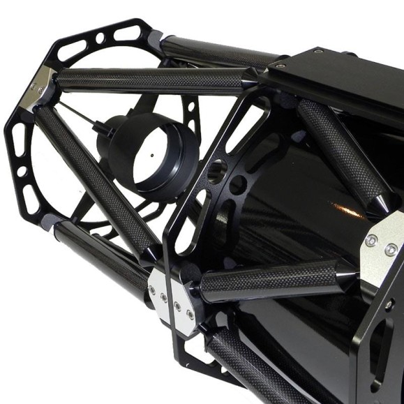 Tubo óptico Astrógrafo Ritchey-Chrétien TS-Optics GSO RC 10" f/8 tipo truss con fibra de carbono y enfocador con tilter