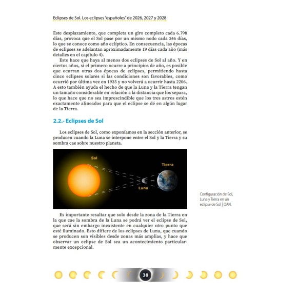 Libro “Eclipses de Sol. Los eclipses españoles de 2026, 2027 y 2028” del Instituto Geográfico Nacional