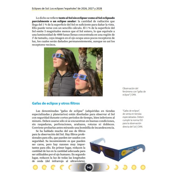 Libro “Eclipses de Sol. Los eclipses españoles de 2026, 2027 y 2028” del Instituto Geográfico Nacional