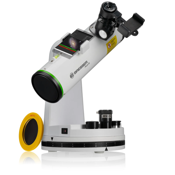 Telescopio inteligente BRESSER PushTo NT-76/350