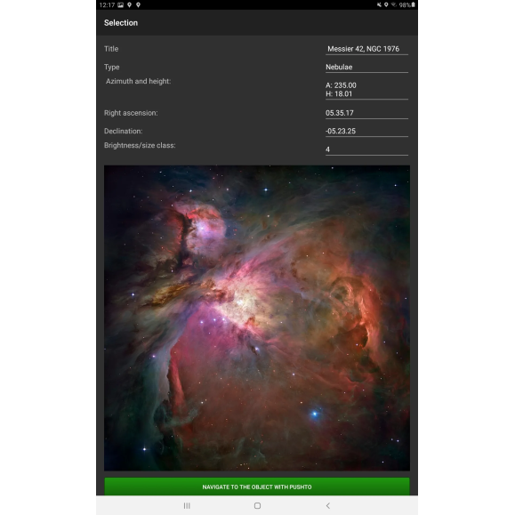 Telescopio inteligente BRESSER PushTo NT-76/350