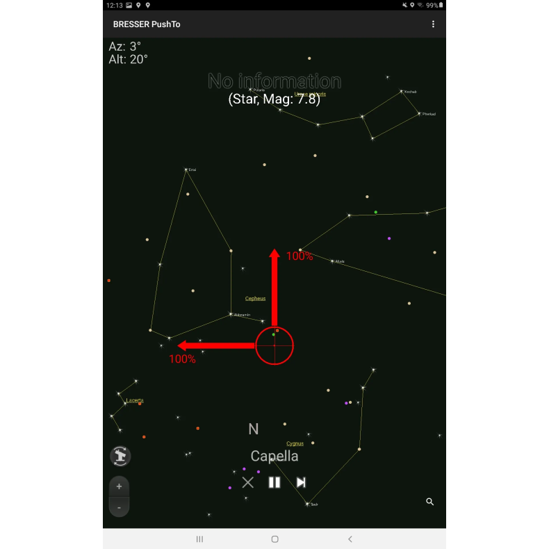 Telescopio inteligente BRESSER PushTo...