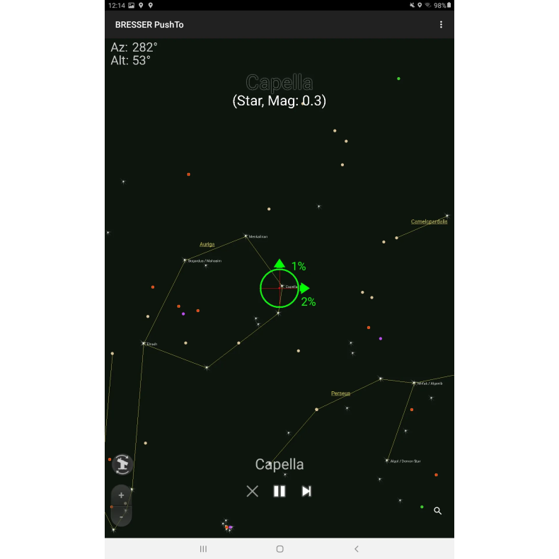 Telescopio inteligente BRESSER PushTo...