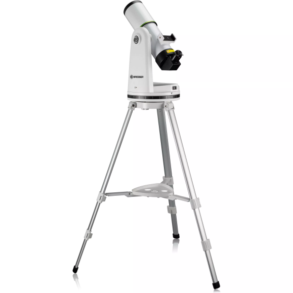 BRESSER PushTo AR-80/400 Smart-Telescopio con trípode