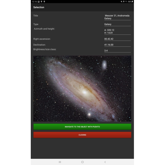 BRESSER PushTo AR-80/400 Smart-Telescopio con trípode