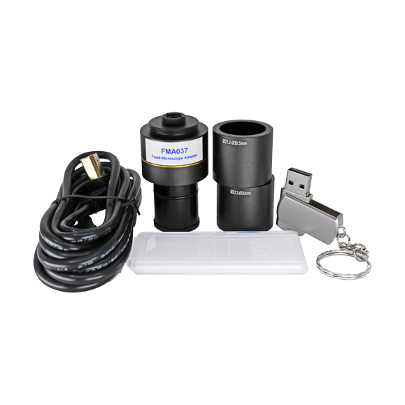 Kit cámara USB 2.0 microscopía BMS 5.1 Mp 766605100AK15