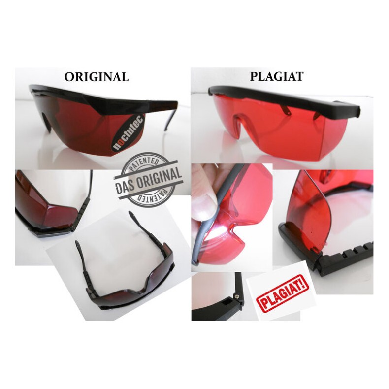 Gafas de adaptación a la oscuridad...