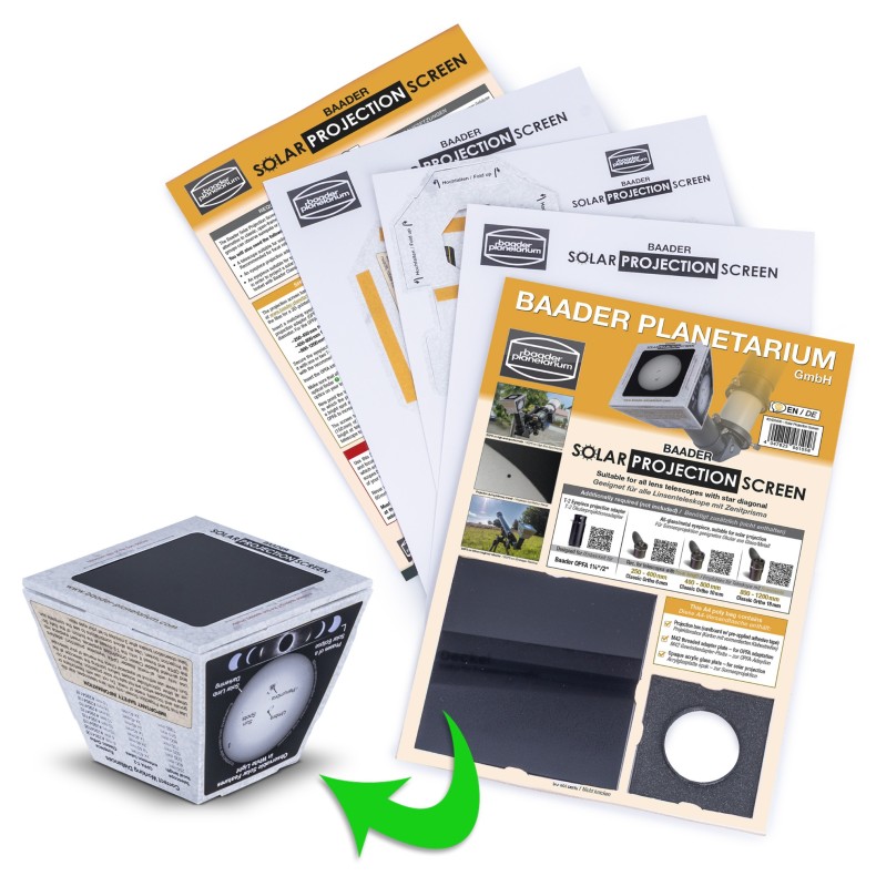 Pantalla de Proyección Solar BAADER... Pantalla de Proyección Solar BAADER...