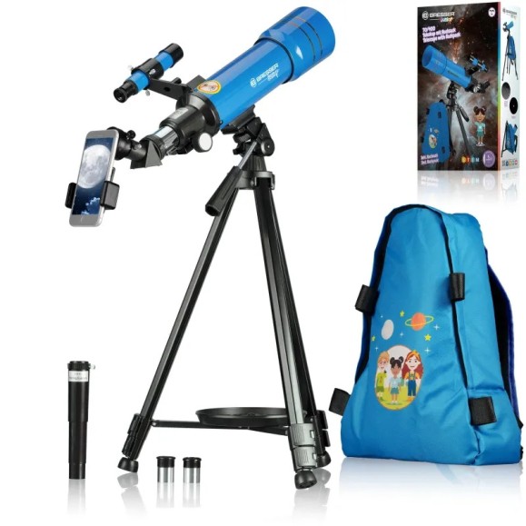 Telescopio Refractor Bresser Junior 70/400 con mochila