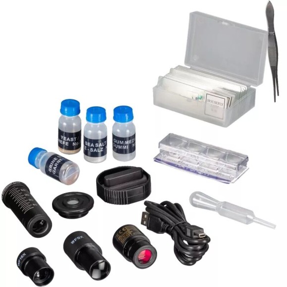 Microscopio Bresser Biolux HD NV 20-1280x