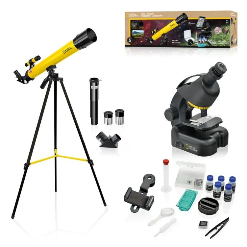 Juego de Telescopio y Microscopio...