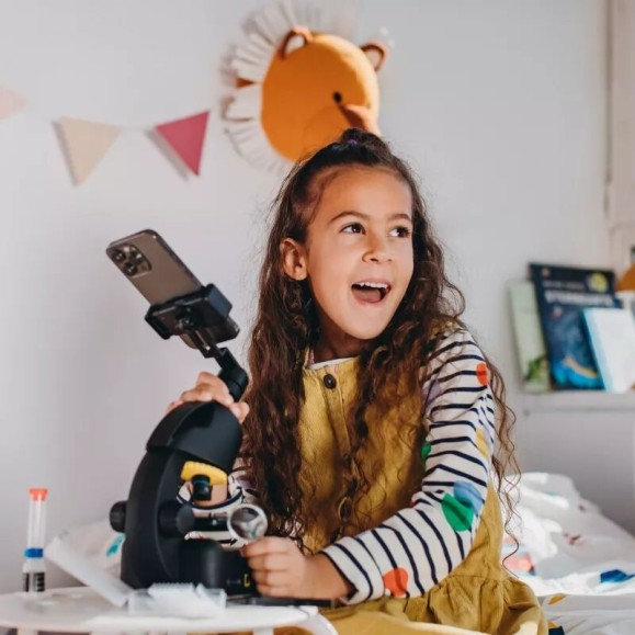 Juego de Telescopio y Microscopio National Geographic para principiantes
