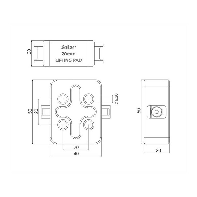 Bloques elevadores o alzas ASKAR para... Bloques elevadores o alzas ASKAR para...