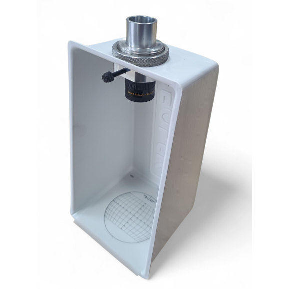 Pantalla de proyección solar Geoptik pirámide de Hossfield con discos Stonyhurst