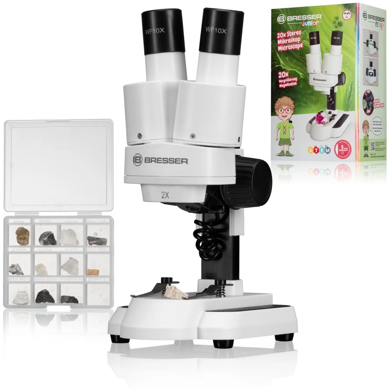 BRESSER JUNIOR 20x Stereo Microscopio
