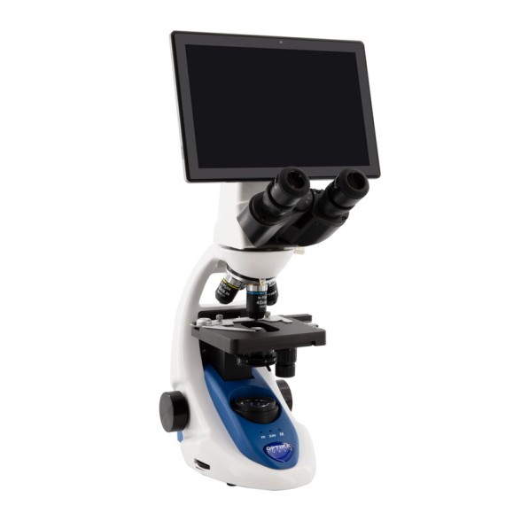 Microscopio Biológico digital OPTIKA B-190TBPL+ con enfoque motorizado